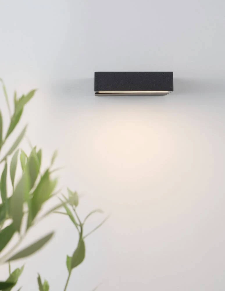 Brin LED Außenwandleuchte 3000K Anthrazit IP65