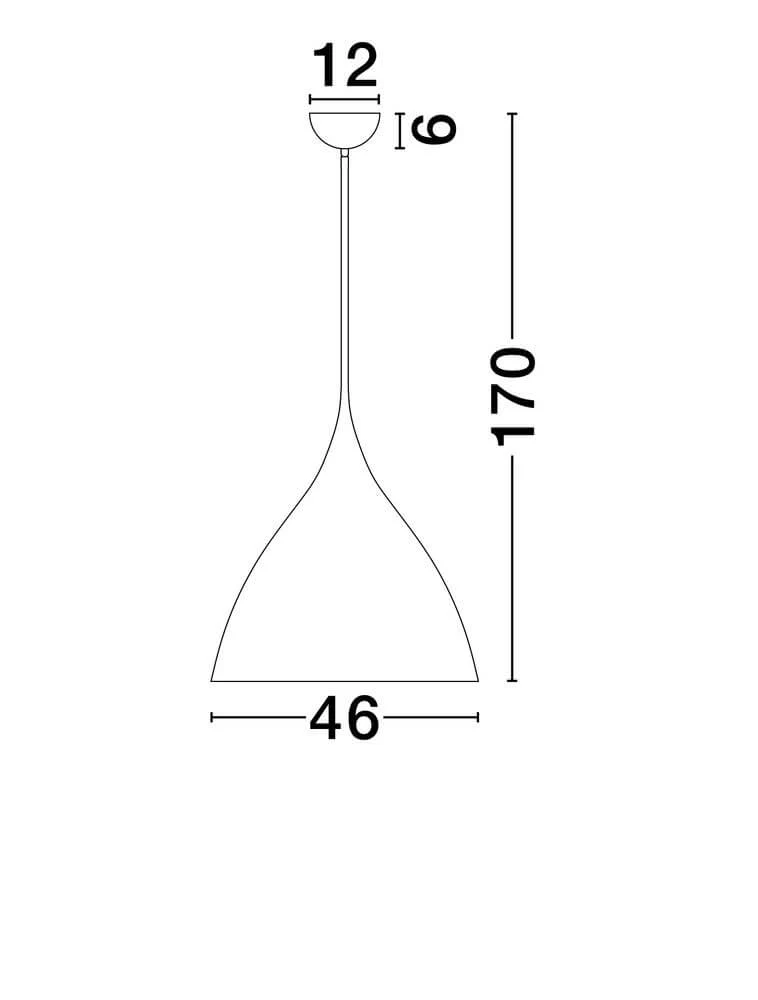Syntopia Pendelleuchte E27 Ø 46cm