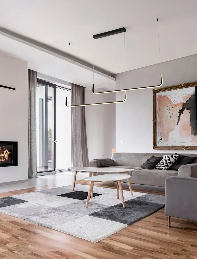 Strita LED Pendelleuchte 150cm 2-flammig 3000K