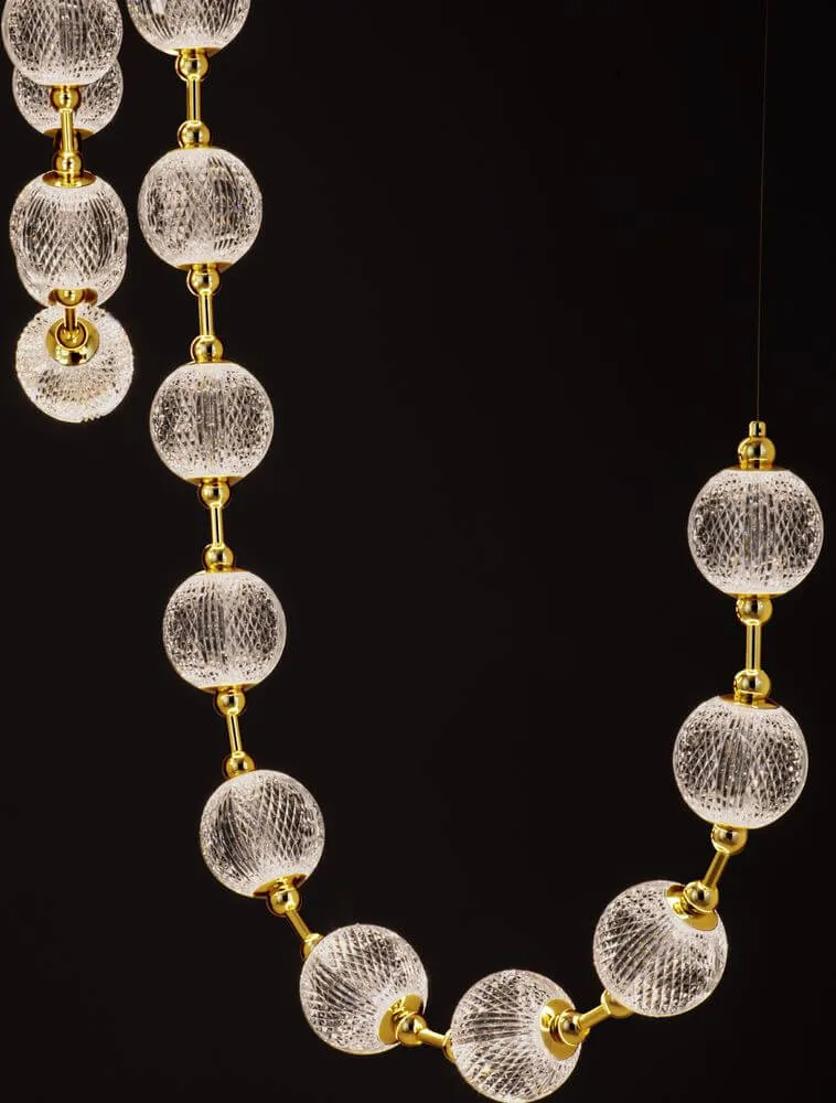 Brillante LED Pendelleuchte 30-flammig Ø 147cm 3200K