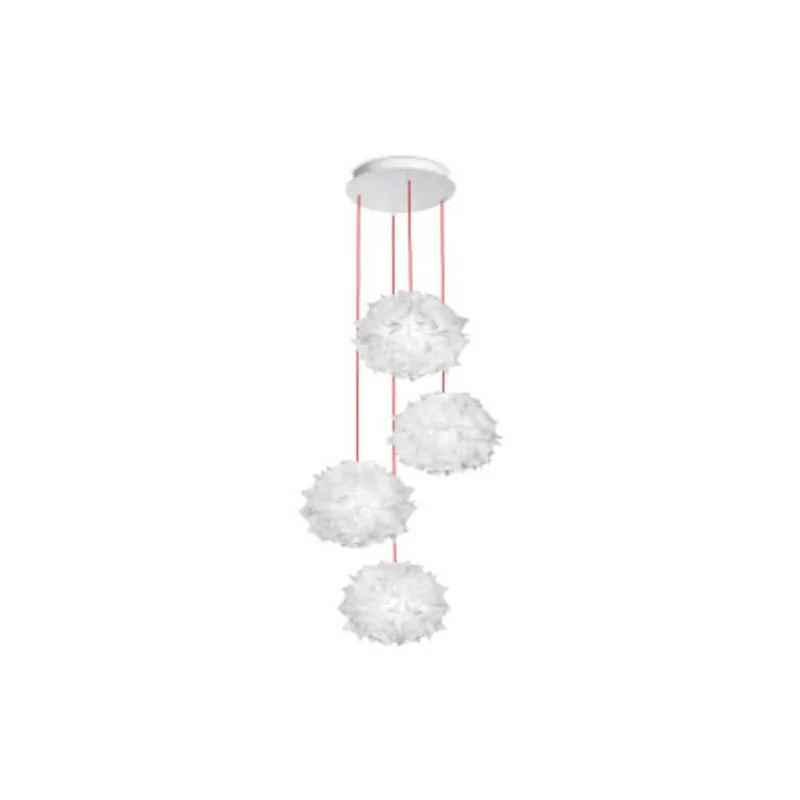 Slamp Hängelampe Veli Mini Quartet Couture 4-flammig