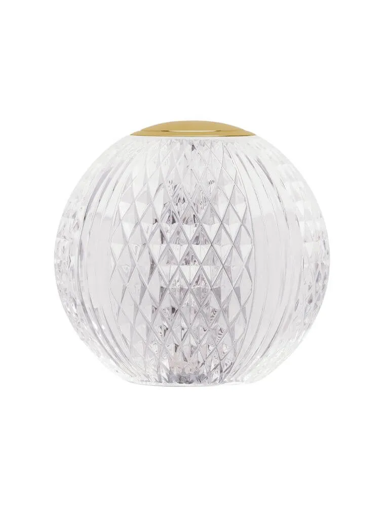 Brillante LED Tischleuchte 3200K Gold