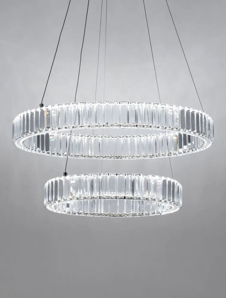 Aurelia LED Pendelleuchte Ø 60cm 2-flammig