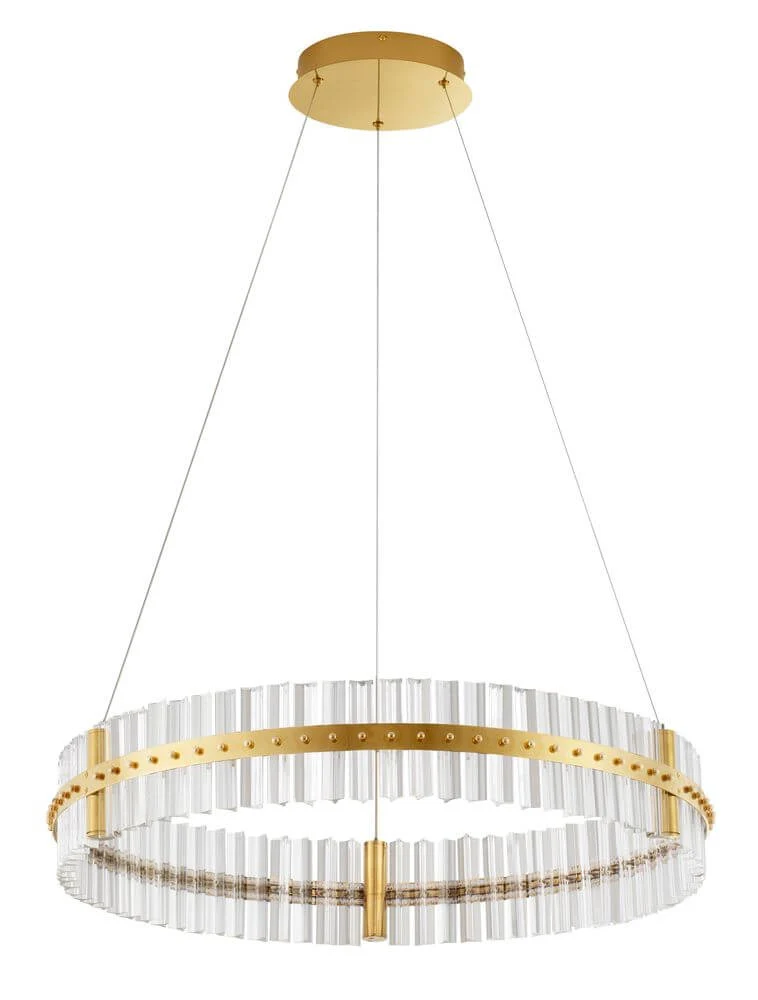 Kezo LED Pendelleuchte Ø 78cm 3000K Gold
