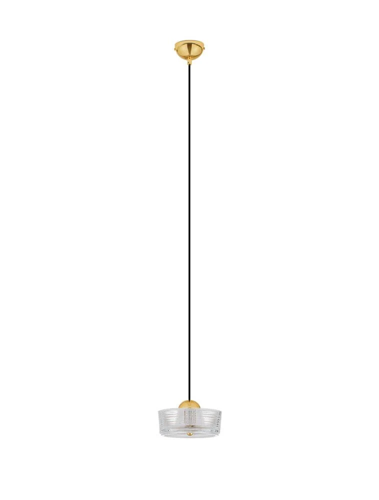 Keros LED Pendelleuchte 3000K Gold