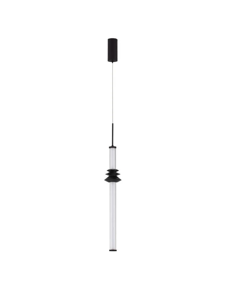 Stalactite Pendelleuchte Vertikal Ø 4,5cm 3000K Schwarz