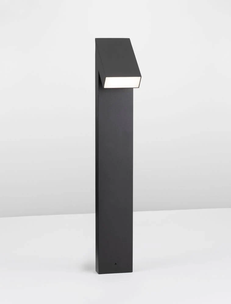 Brigitta LED Außenwegeleuchte Down 3000K Schwarz IP65