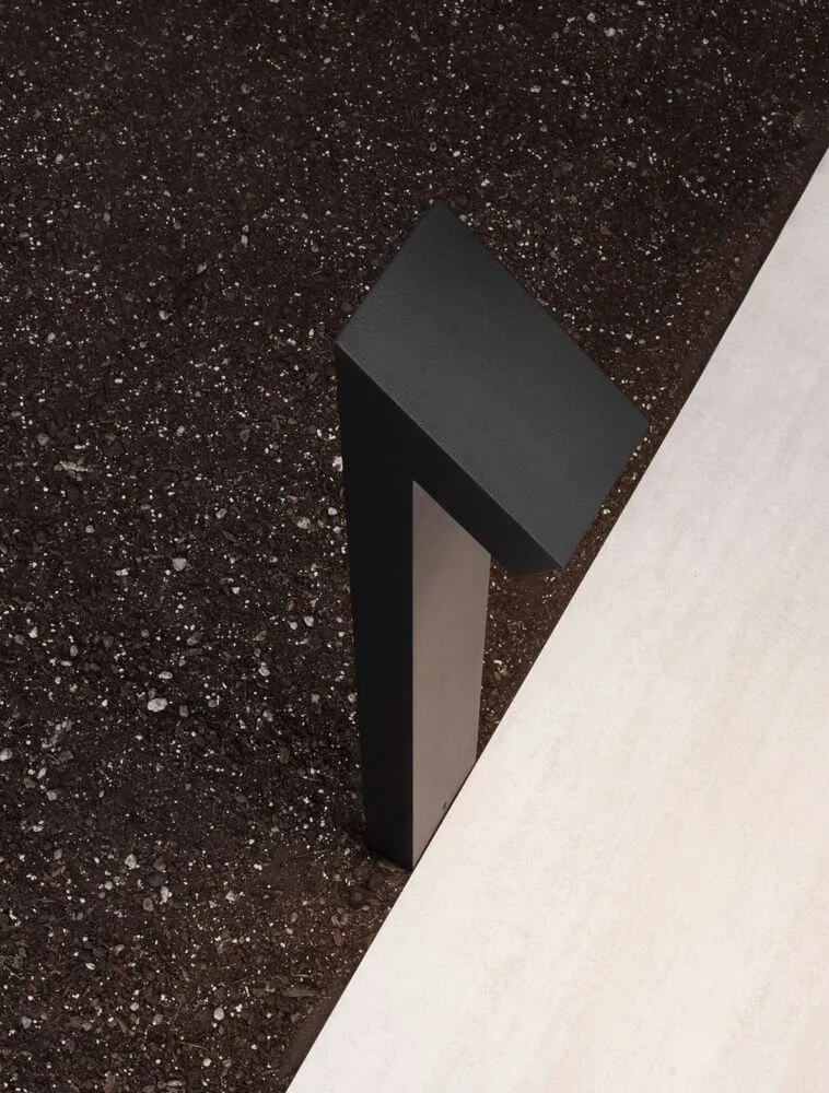 Brigitta LED Außenwegeleuchte Down 3000K Schwarz IP65