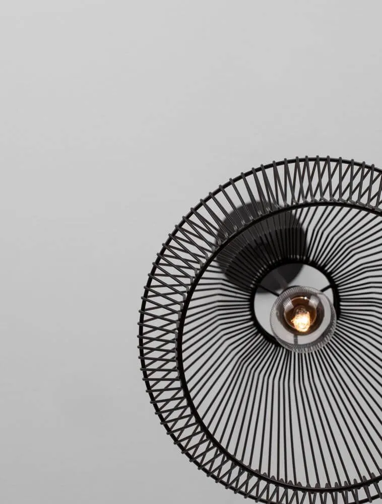 Bredo Pendelleuchte Ø 27,5cm Schwarz