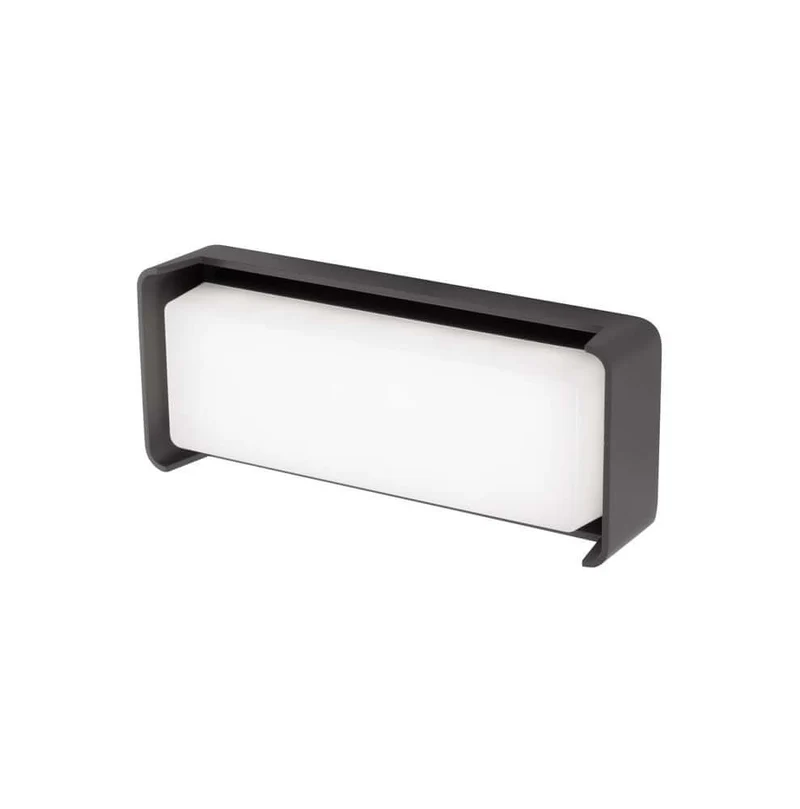 Keen LED Außenwandleuchte Rechteckig 3000K Schwarz IP65