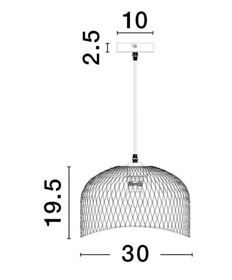 Lyron Pendelleuchte Ø 30cm