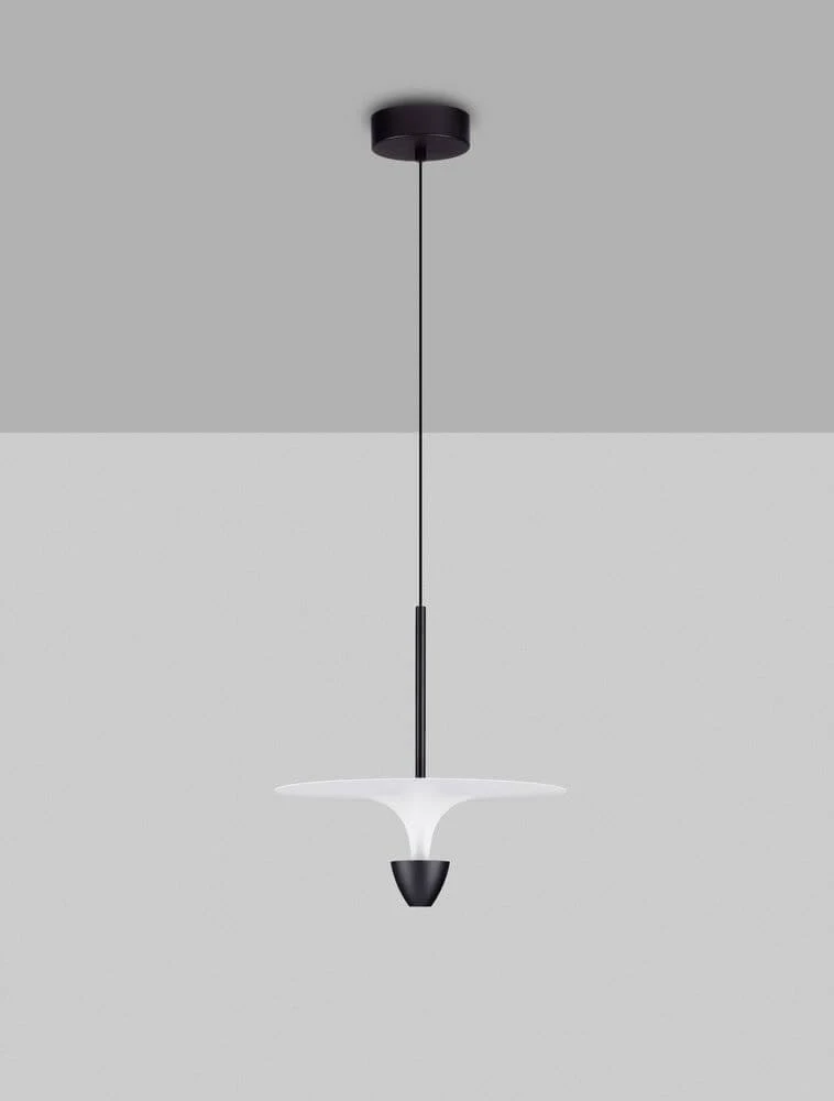 Luet LED Pendelleuchte 3000K Schwarz, Weiß