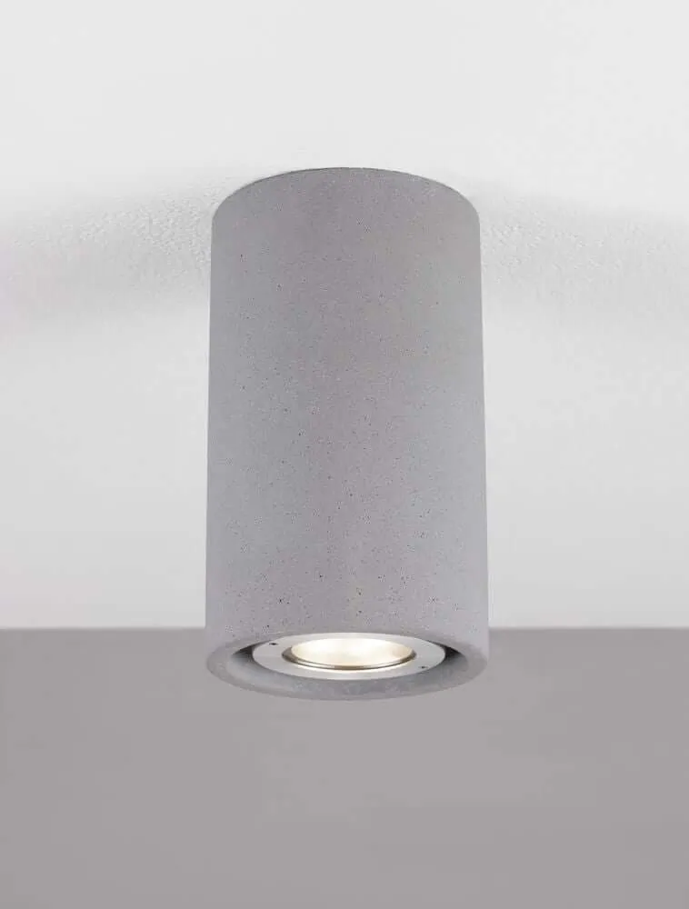 Emile LED Außenwandleuchte Rund 3000K Grau IP65