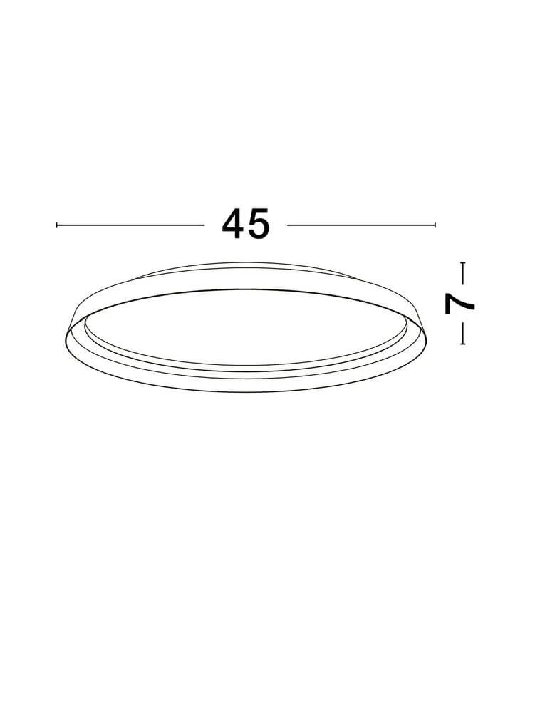 Ormi Deckenleuchte Ø 45cm 2700 Up & Down 4000K