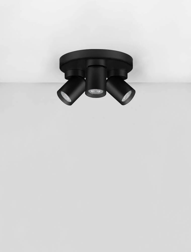 Amecy Deckenleuchte 3-flammig Ø 22cm