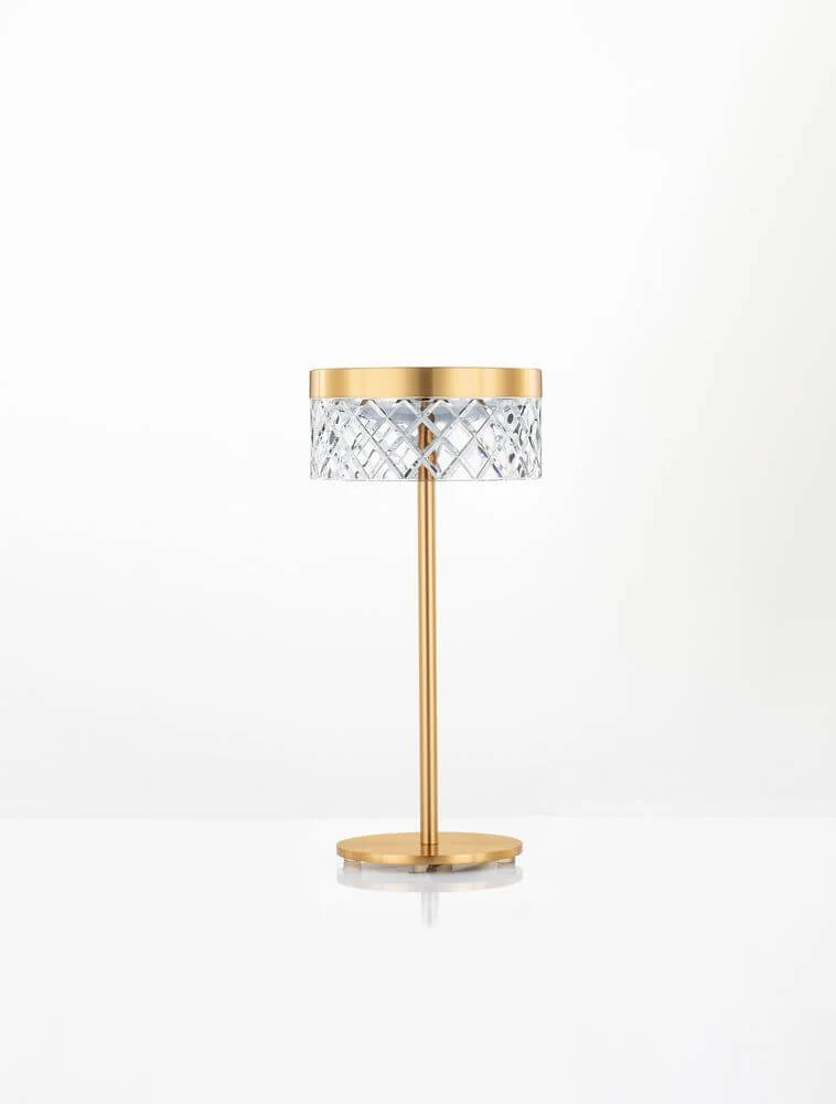 Bion LED Tischleuchte Ø 14,8cm 3000K Gold