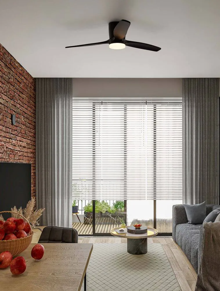 Aloa LED Ventilator Ø 132cm