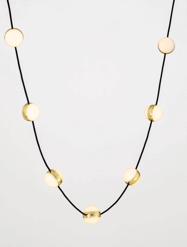 Alcinoe LED Pendelleuchte 3000K Schwarz, Gold