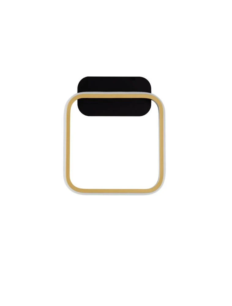 Imar LED Wandleuchte 3200K Schwarz, Gold