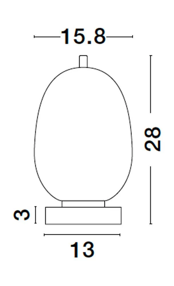 Lato Tischleuchte E14 Ø 15,8cm