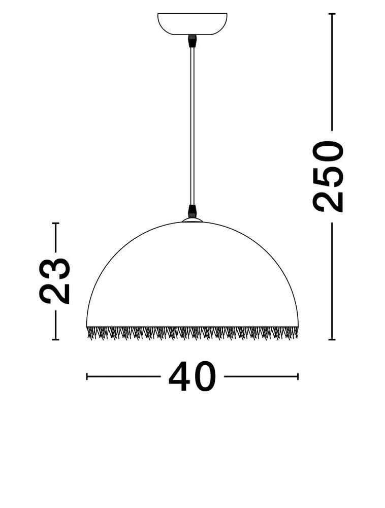 Lalu Pendelleuchte Ø 40cm