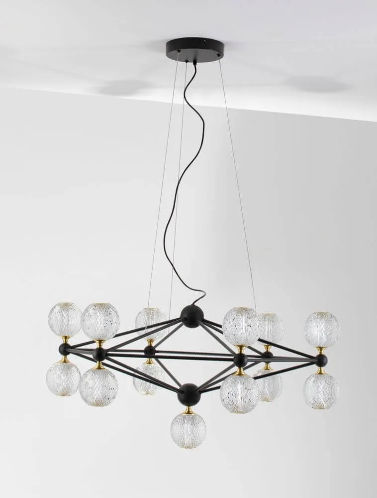 Belinda LED Pendelleuchte Ø 89cm 13-flammig