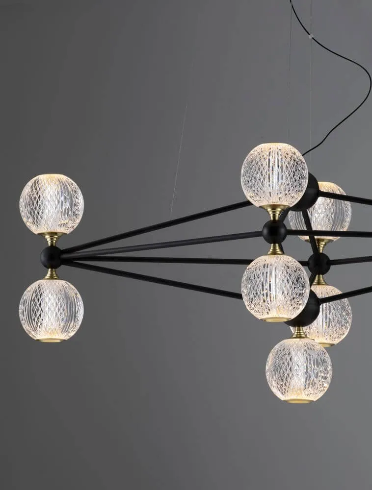 Belinda LED Pendelleuchte 9-flammig