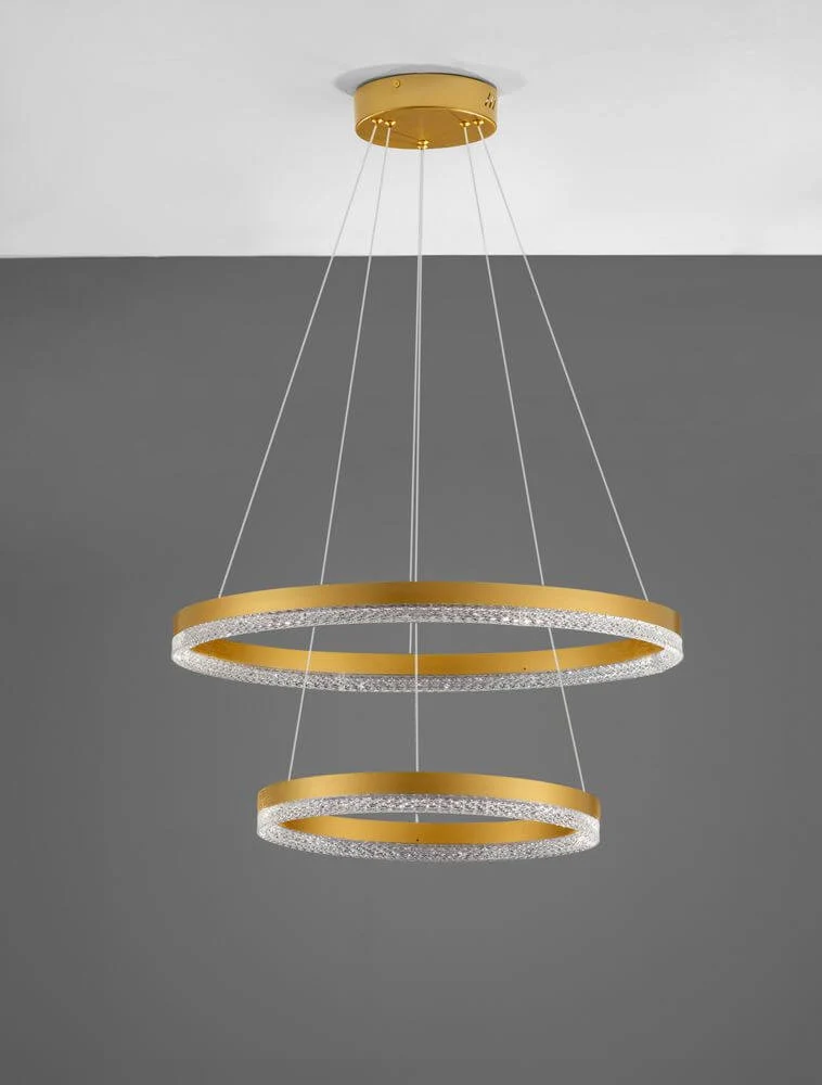 Adria LED Pendelleuchte 2-flammig Ø 60cm