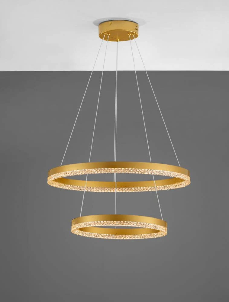 Adria LED Pendelleuchte 2-flammig Ø 60cm