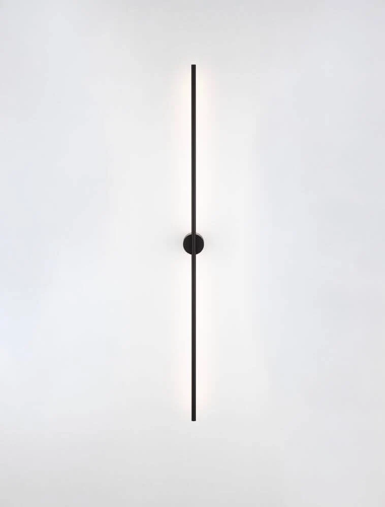 Aden LED Wandleuchte 3000K Schwarz