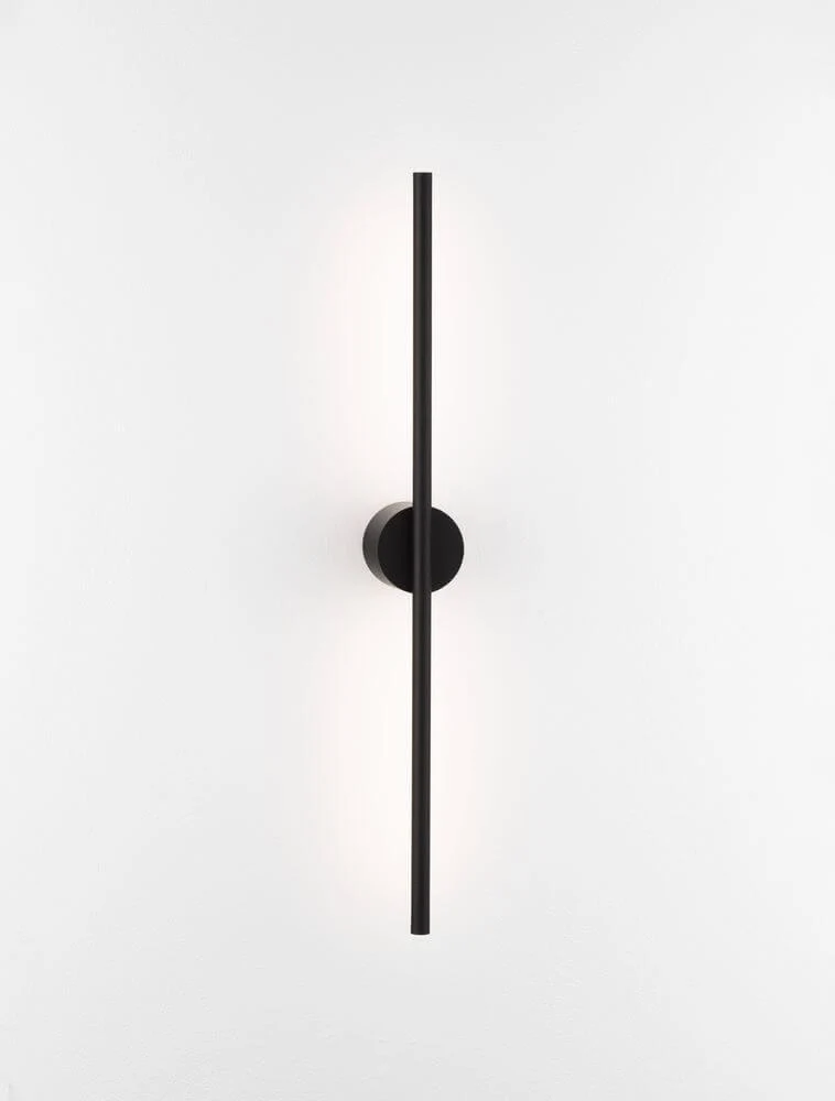 Aden LED Wandleuchte 3000K Schwarz
