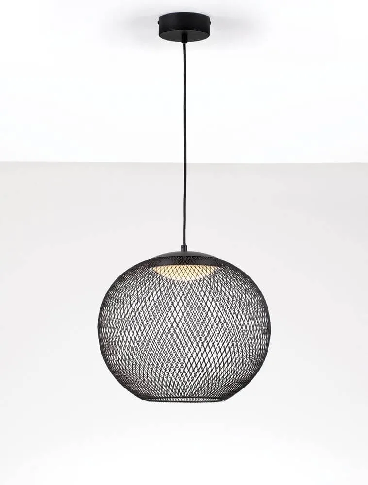 Kinetic LED Pendelleuchte 3000K Schwarz