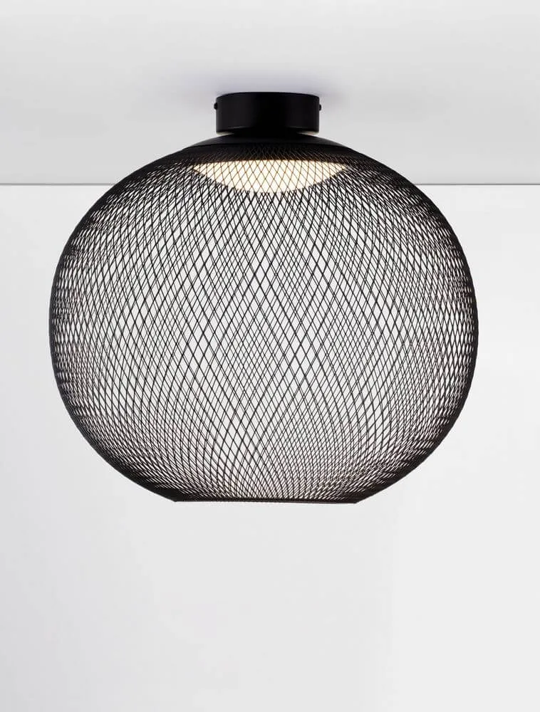 Kinetic LED Deckenleuchte 3000K Schwarz
