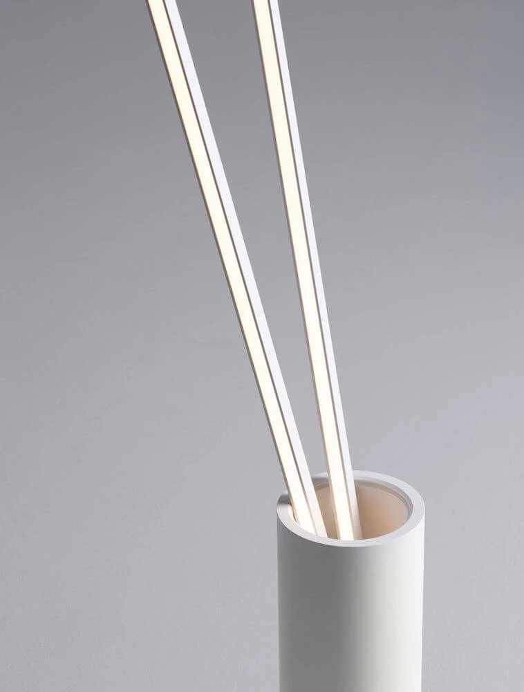 Kimolia LED Stehlampe 2-flammig Ø 22cm 3000K
