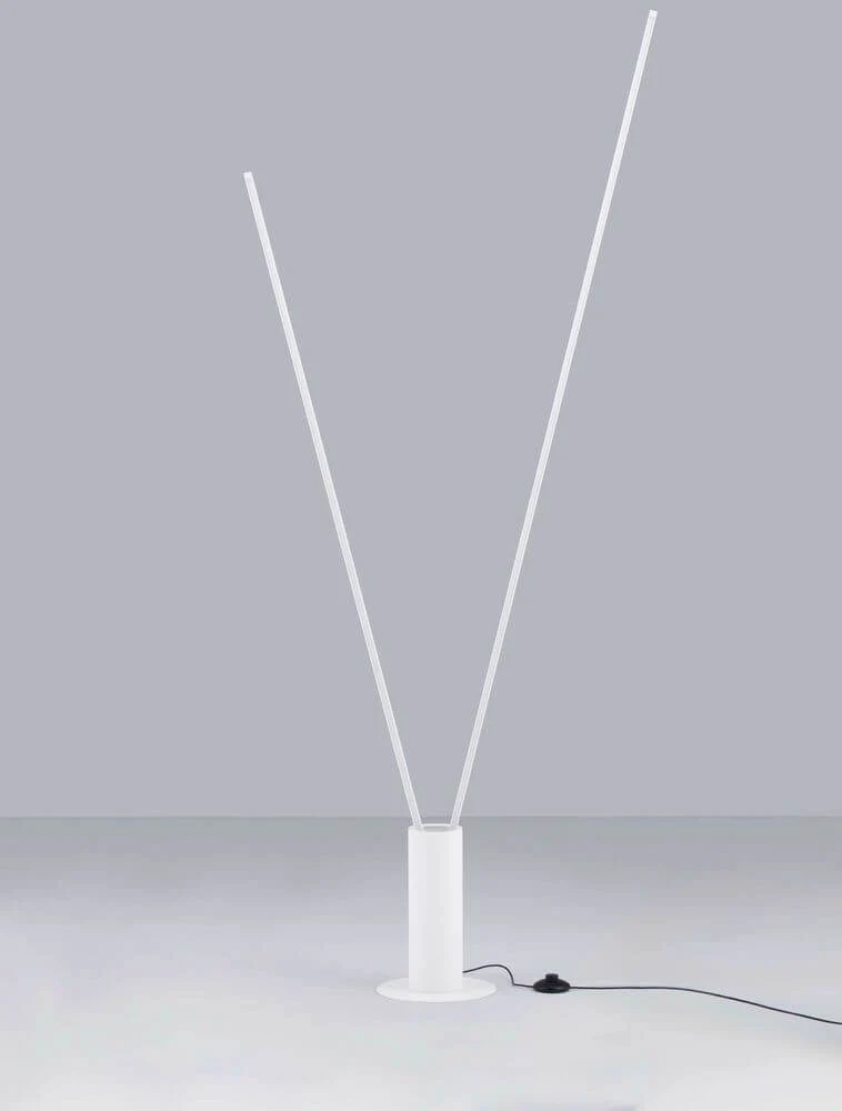 Kimolia LED Stehlampe 2-flammig Ø 22cm 3000K