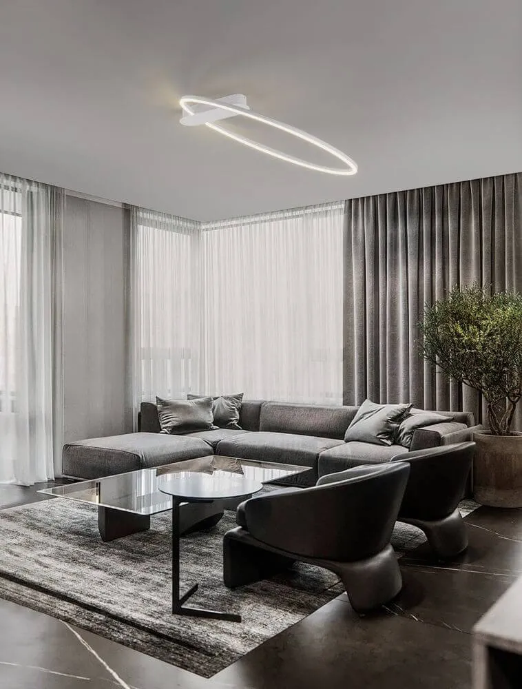 Kiklos LED Deckenleuchte Ø 64cm 3000K