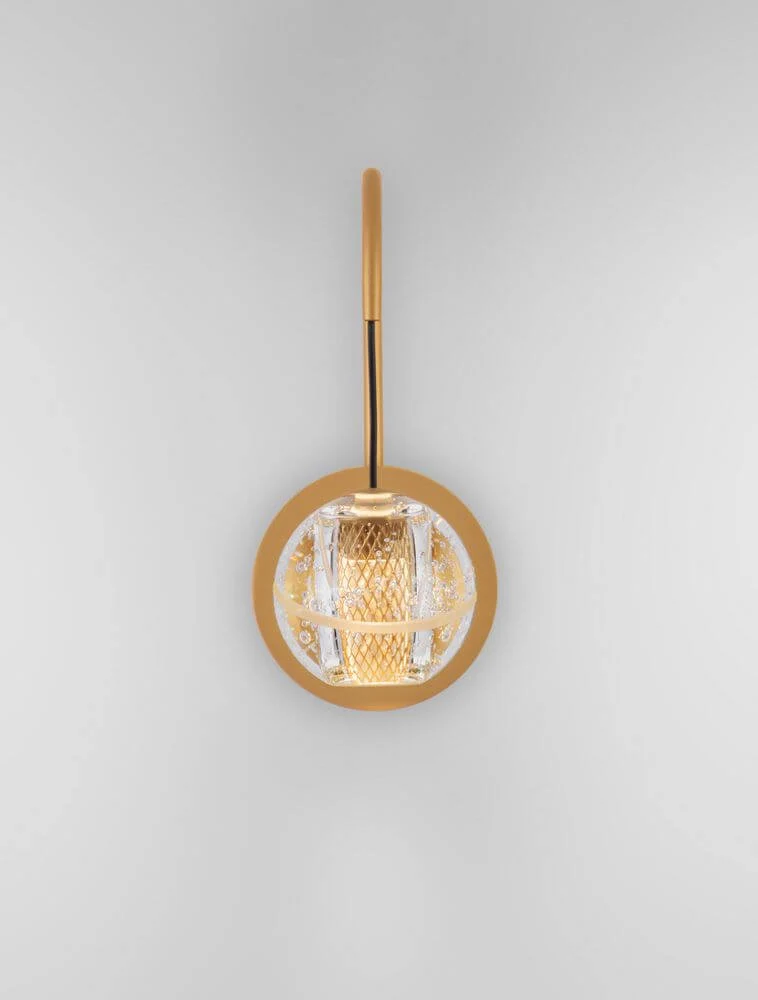 Licio LED Wandleuchte 3000K Gold