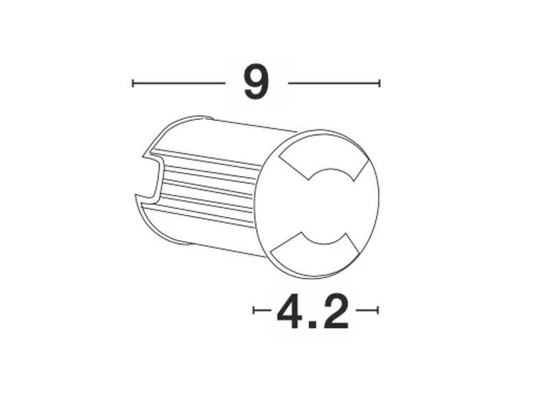Bang LED Außenbodeneinbauleuchte Nickel IP67