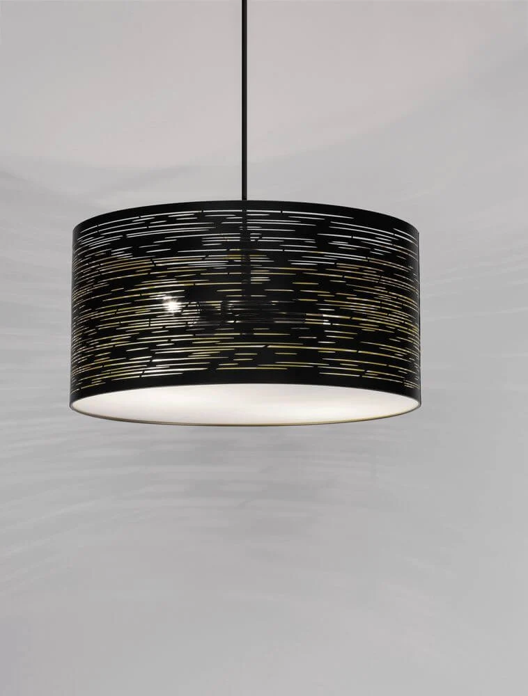 Zane Pendelleuchte Schwarz, Gold