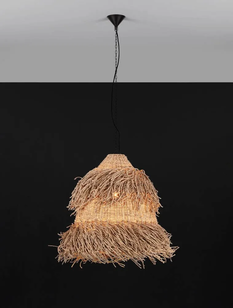 Hay Pendelleuchte E27 3xØ 80cm Braun