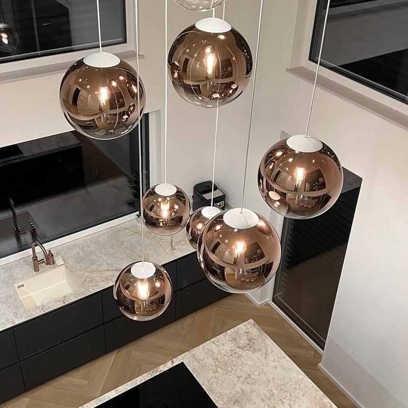 s.luce Orb Glaskugel Galerieleuchte Aufhängung 500cm Weiß