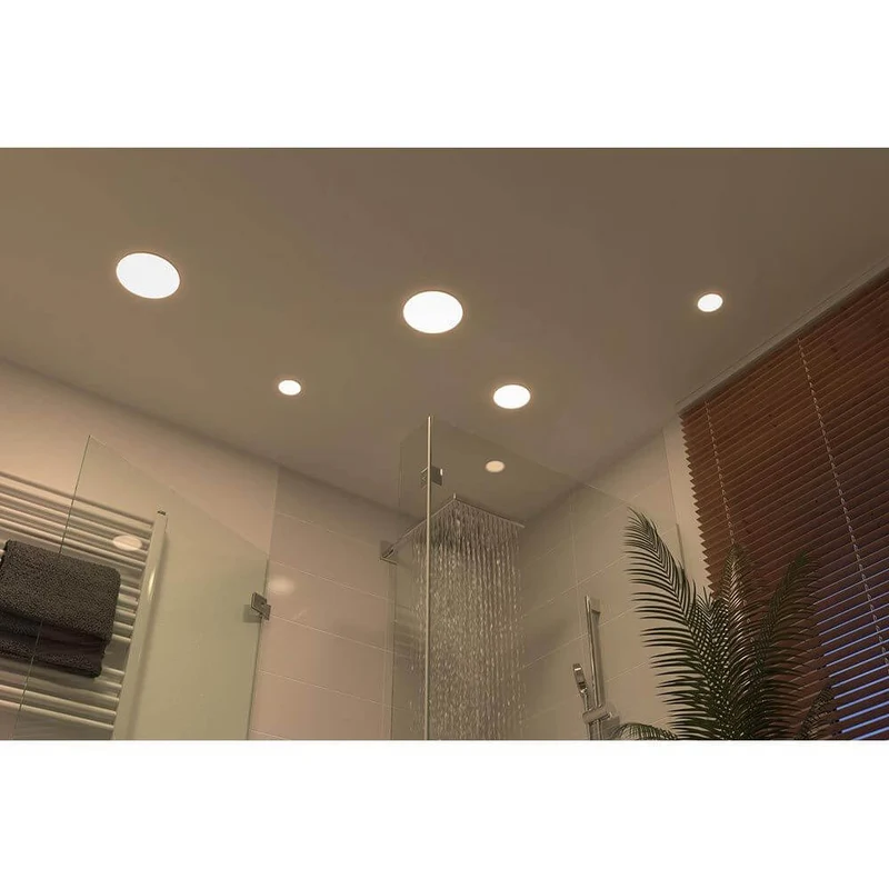 VariFit LED Einbaupanel Veluna Rund Ø 18,5cm Satin