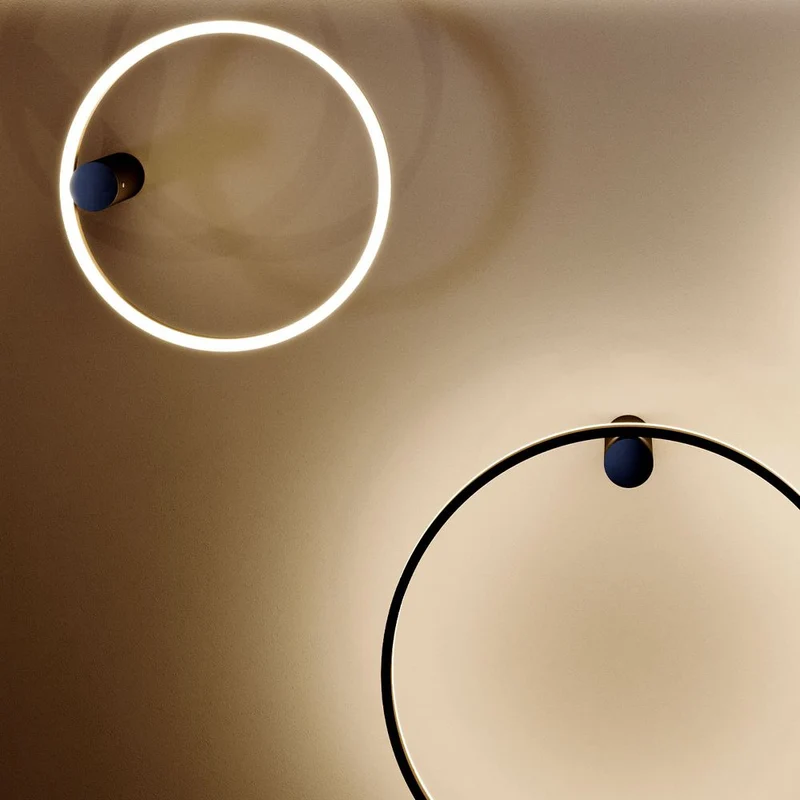 s.luce Ring Air LED Wandleuchte & Deckenlampe Ø 60cm
