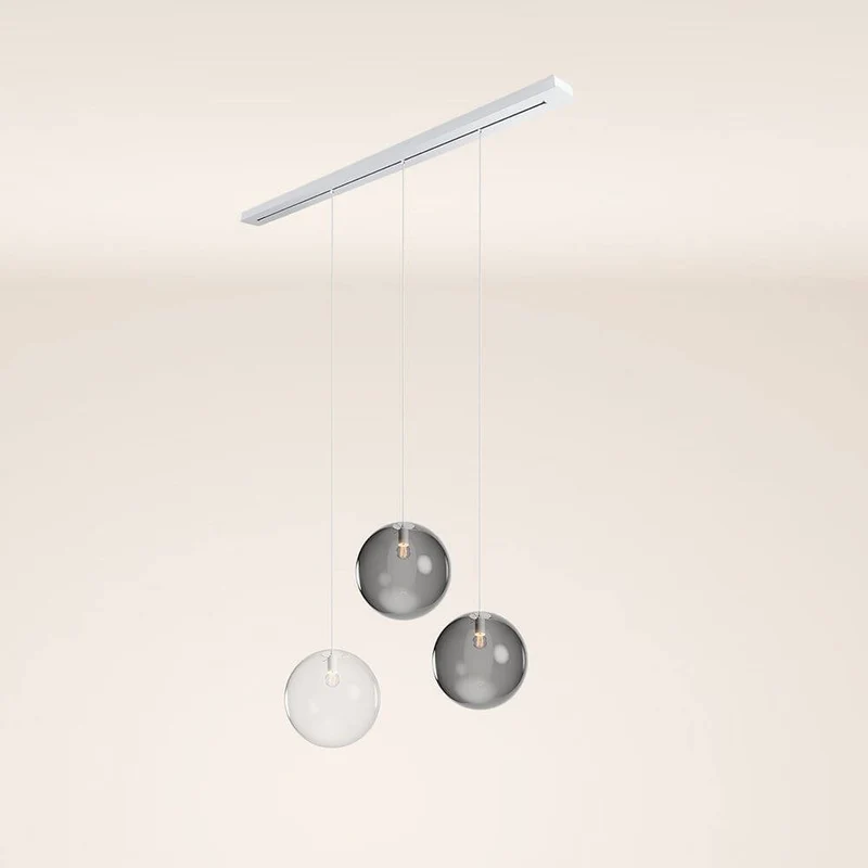 s.luce Orb Esstischleuchte 3-flammig 160cm Ø 3x40