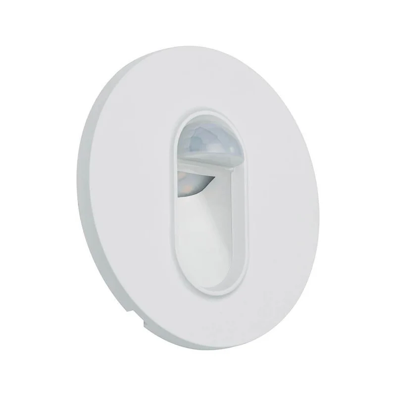 Wand LED Einbauleuchtet Sensor rund 2700K Weiß