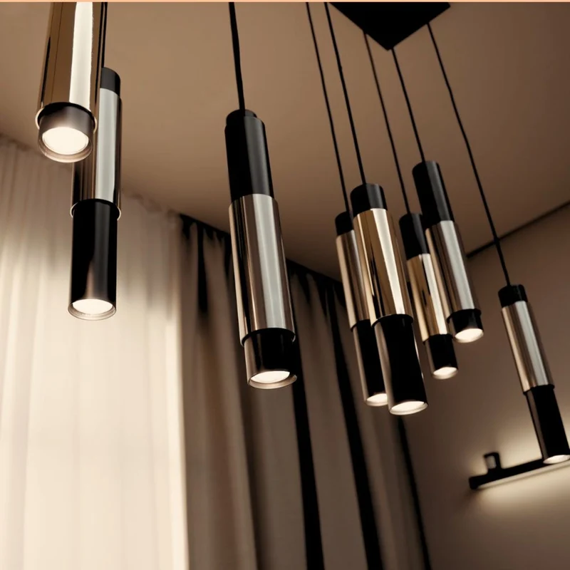 s.luce Crutch Hängeleuchte 1-Phasen-Schienensystem Mitteleinspeiser