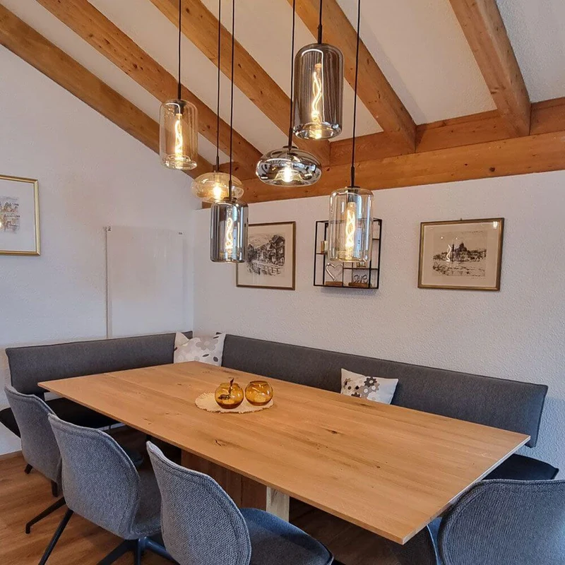 s.luce Cruet Up Esstisch-Pendellampe 1-Phasen-Schiene Endeinspeiser