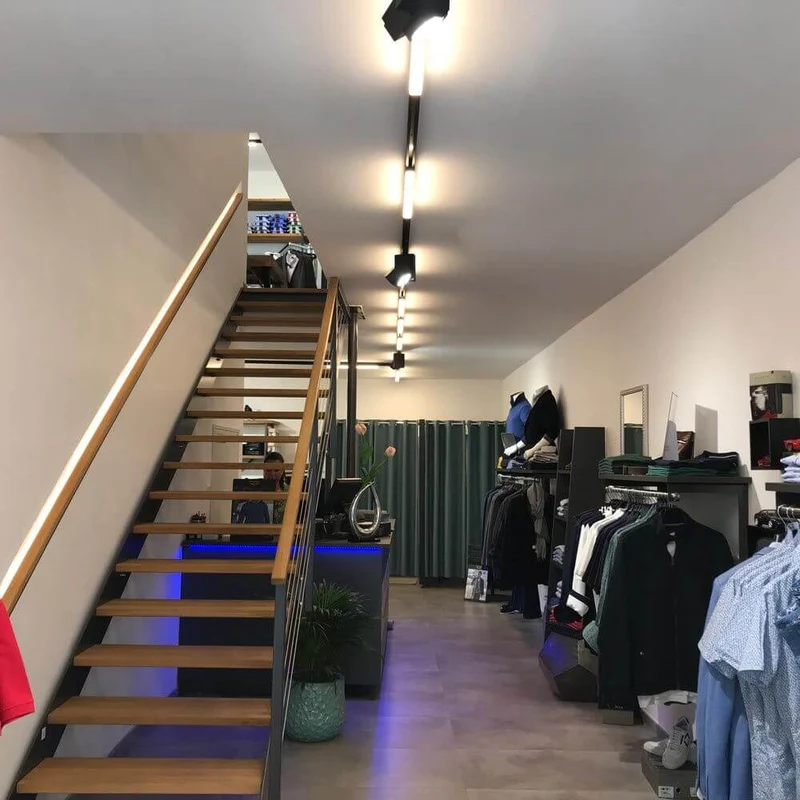 3-Phasen Linienleuchte 2200lm 20W 3000K warm Schwarz