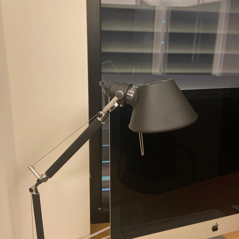 Artemide Tolomeo Micro Tischlampe mit Klemme