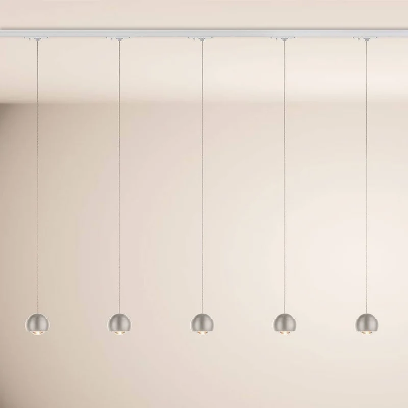 s.luce Beam LED Hängeleuchte 1-Phasen-Schienensystem Endeinspeiser
